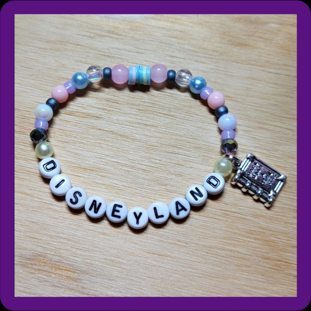 Disneyland Friendship Bracelet, Size 7"